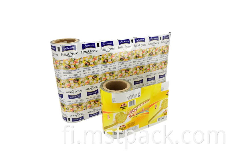 Biscuits Paper Roll Film with aluminum 